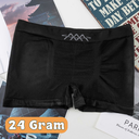 [10029] P-CD002 Premium Bahan Rajut Cd Pria Import Boxer Polos BP02 (P-CD002-24 Black)