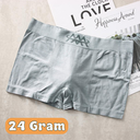 [10046] P-CD002 Premium Bahan Rajut Cd Pria Import Boxer Polos BP02 (P-CD002-24 Light Grey)