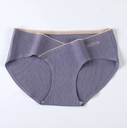 [10058] (CLEAR STOCK) W-CD002 Celana Dalam Wanita Hamil Katun Menyerap Keringat CD Pinggang Rendah Tanpa Jahitan (W-CD002-Blue)