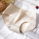 [10061] (CLEAR STOCK) W-CD003 Celana Dalam Wanita Antibakteri Graphene Katun Hight Quality Terbaru (W-CD003-Cream)