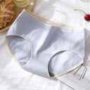 [10062] (CLEAR STOCK) W-CD003 Celana Dalam Wanita Antibakteri Graphene Katun Hight Quality Terbaru (W-CD003-Blue)