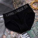 [10067] (CLEAR STOCK) W-CD004 Celana Dalam Wanita Pakaian Dalam Import Berkualitas Tinggi CD Midi Waist Bahan Katun (W-CD004-Black)