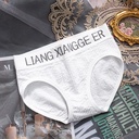 [10069] (CLEAR STOCK) W-CD004 Celana Dalam Wanita Pakaian Dalam Import Berkualitas Tinggi CD Midi Waist Bahan Katun (W-CD004-White)