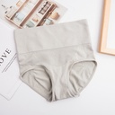 [10074] W-CD005 Celana Dalam Wanita Model Korset Import CD Slimming Hot Pants Pengecil Perut (W-CD005-Light Grey)