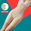 [10073] W-KS001 Korset Celana Dalam Wanita High Quality CD Wanita Korset Pengecil Perut (W-KS001-Cream Bertulang)