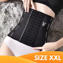 [10102] W-KS003 Korset Stagen Pengecil Perut Buncit Melahirkan Pelangsing Slimming Import (W-KS003-Black XXL)