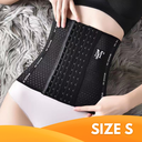 [10119] W-KS003 Korset Stagen Pengecil Perut Buncit Melahirkan Pelangsing Slimming Import (W-KS003-Black S)