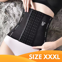 [10121] W-KS003 Korset Stagen Pengecil Perut Buncit Melahirkan Pelangsing Slimming Import (W-KS003-Black XXXL)