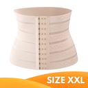 [10153] W-KS005 Korset Pembentuk Tubuh B96 Pelangsing Pinggang Women Pakaian dalam Wanita Import Real Pict (W-KS005-Cream XXL)