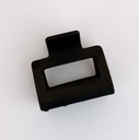 [10203] JR-A002 Jepitan Rambut Model Kotak 5Cm Polos Jedai Wanita Bahan Plastik Korean Hair Claw Clip Women Fashion Geometric (JR-A002-Black/Doff)