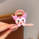 [10224] JR-A006 Jedai Jepit Rambut Wanita Model Simpul Karakter Kartun Jepang Lucu Aksesoris Rambut Fashion (JR-A006-Kuromi)