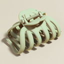 [10257] JR-A010 Jepit Rambut Cakar Jumbo Doff Model Korea Jepit Ponytail Hair Claw Clips (JR-A010-Cream)