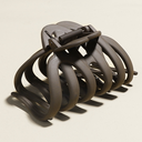 [10258] JR-A010 Jepit Rambut Cakar Jumbo Doff Model Korea Jepit Ponytail Hair Claw Clips (JR-A010-Dark/Brown)