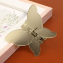 [10268] JR-A009 Jepit Rambut Kupu-Kupu Doff Motif Matte Gaya Fashion Korea Import (JR-A009-Olive)