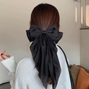 [10287] JR-A011 Jepit Rambut Ikat Rambut Pita Besar Wanita Hairpin Hairband Pita Korea Fashion Jepitan Rambut Wanita (JR-A011-Black)