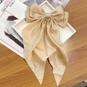 [10292] JR-A011 Jepit Rambut Ikat Rambut Pita Besar Wanita Hairpin Hairband Pita Korea Fashion Jepitan Rambut Wanita (JR-A011-Cream)