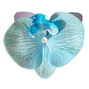 [10309] JR-A013 Jepit Bunga Hiasan Rambut Wanita Anggrek Kupu-Kupu Hairclip Flower Orchid Korean Style Aksesoris (JR-A013-Green)