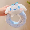 [10340] BD-A005 Bando Wanita Kartun Jepang Headband Facial Karakter Cinnamoroll Kuromi Pompompurin Melody Elastis Lucu (BD-A005-Cinnamoroll)