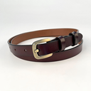 [10354] TP-KL006 Ikat Pinggang Wanita Model Klasik Ikat Pinggang Kulit Premium Korea Look (TP-KL006-Dark/Brown)