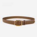 [10360] TP-KL008 Tali Pinggang Wanita Bahan Kulit PU Leather Casual Belt Retro Fashion Gaya Santai (TP-KL008-Brown)