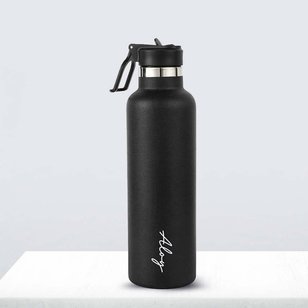 BM-S001 Botol Minum Tumbler Termos Stainless Steel Tahan Panas Dingin 1000 ML