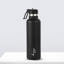 [10401] BM-S001 Botol Minum Tumbler Termos Stainless Steel Tahan Panas Dingin 1000 ML (BM-S001-Black 1000 ML)