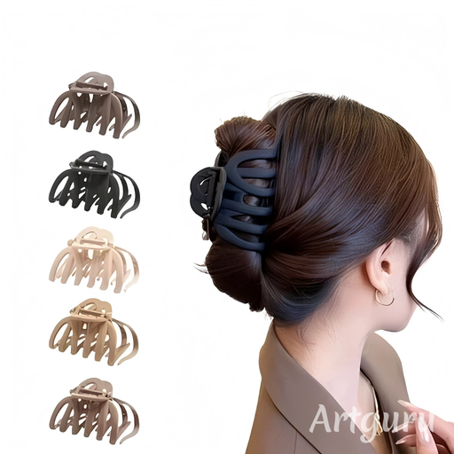 JR-A010 Jepit Rambut Cakar Jumbo Doff Model Korea Jepit Ponytail Hair Claw Clips