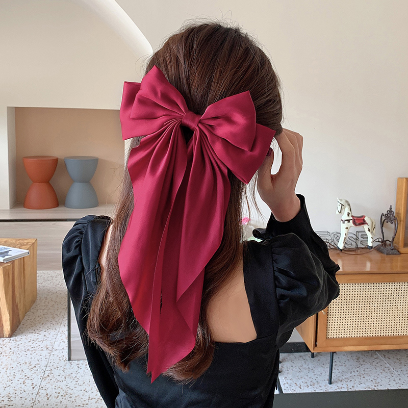 JR-A011 Jepit Rambut Ikat Rambut Pita Besar Wanita Hairpin Hairband Pita Korea Fashion Jepitan Rambut Wanita